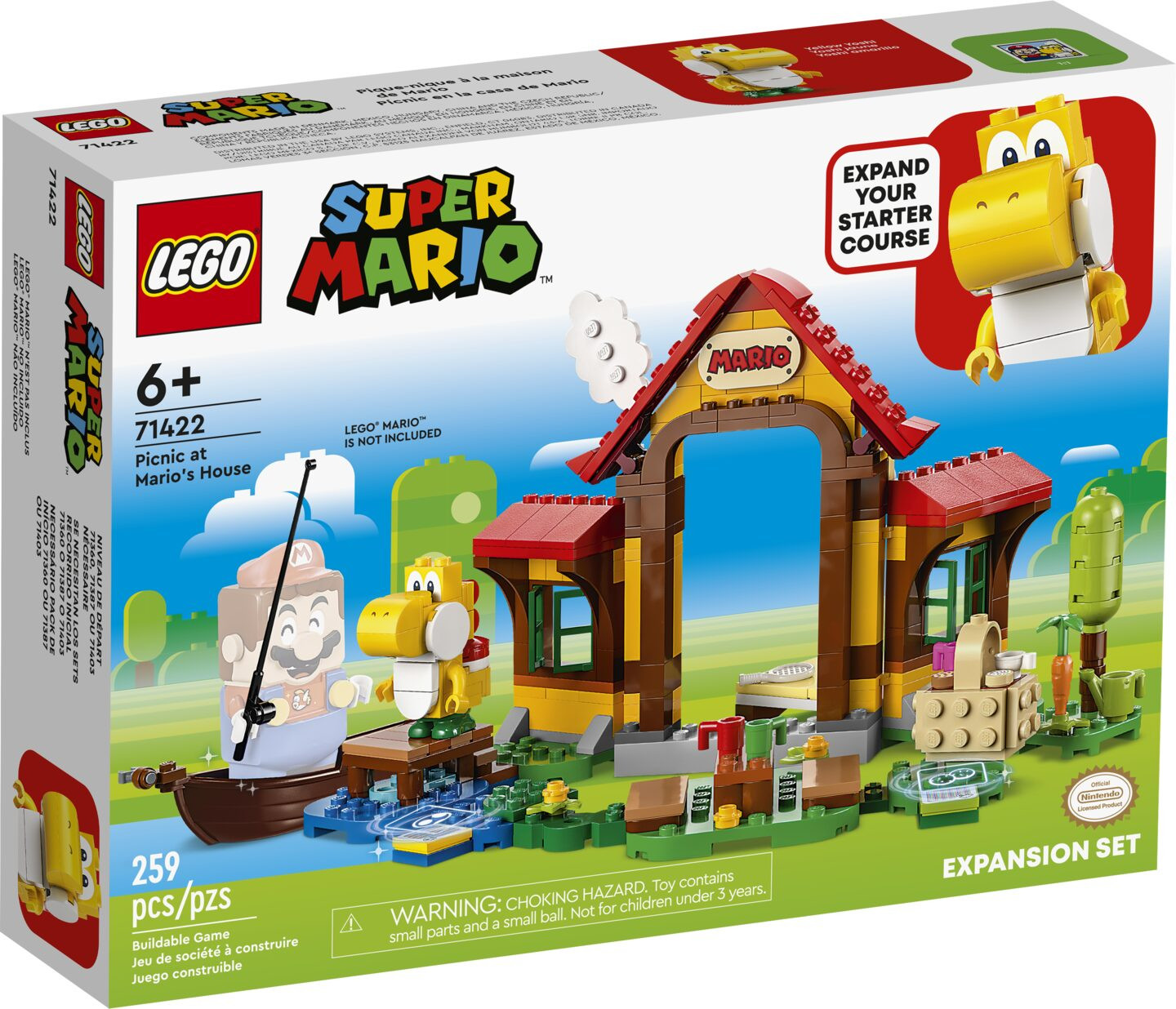 Uitbreidingsset: Picknick bij Mario's huis