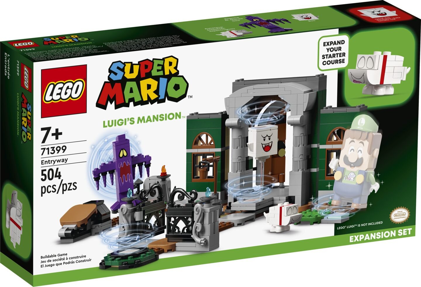 Uitbreidingsset: Luigi’s Mansion™-hal — Afbeelding 2