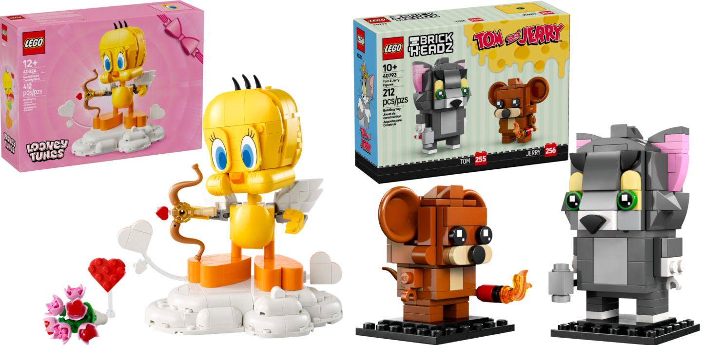 Nieuwe LEGO-sets: Tweety en Tom & Jerry komen tot leven in 2025!