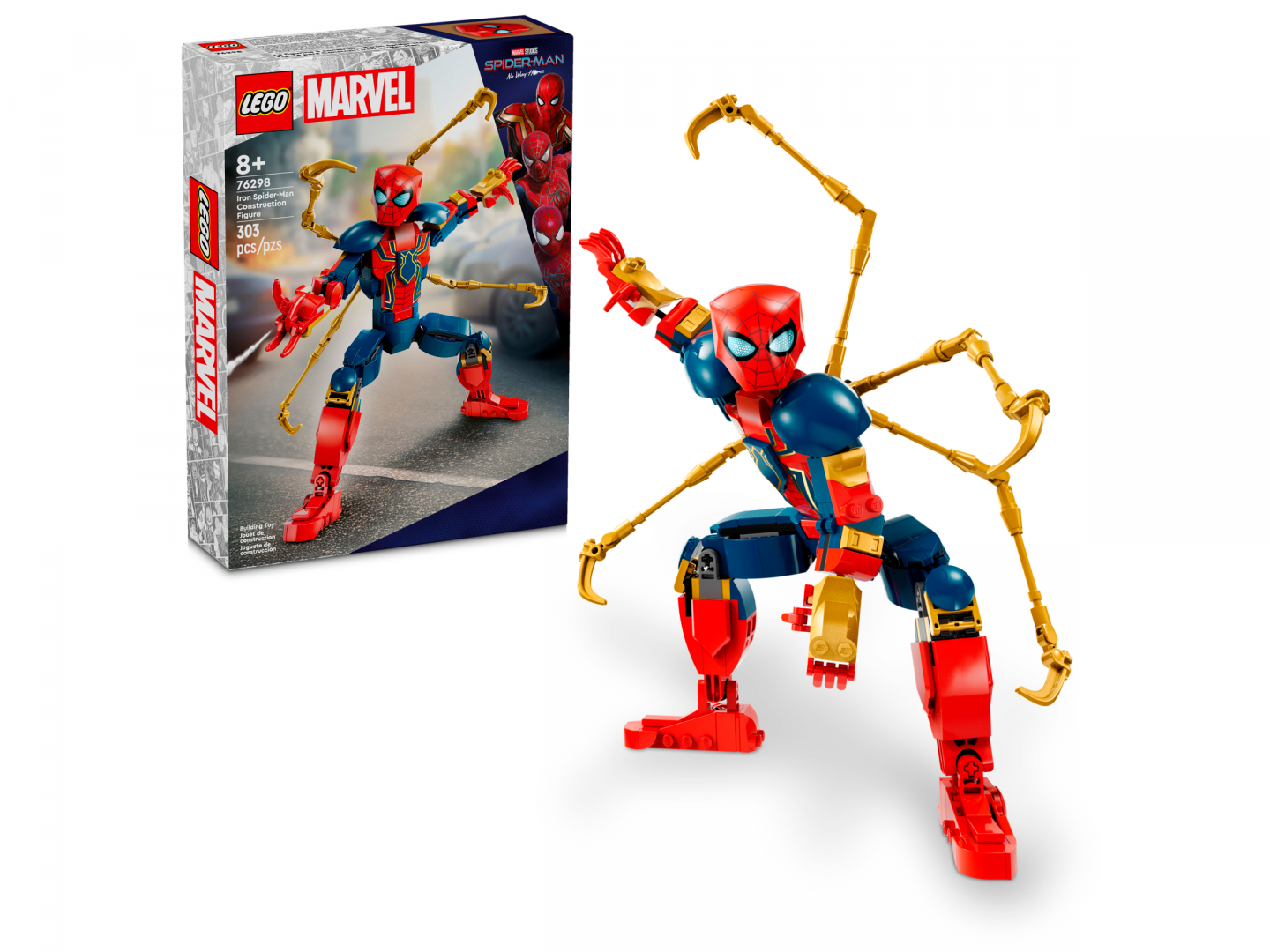 Iron Spider-Man bouwfiguur — Afbeelding 2