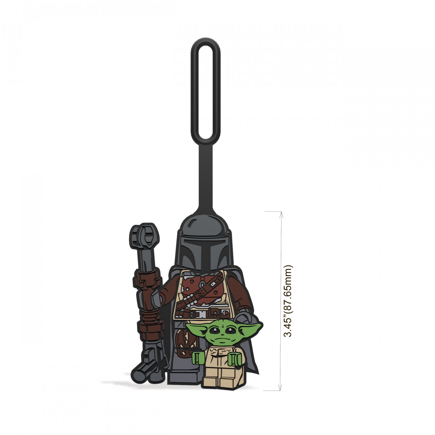 De Mandalorian™ met Grogu™ tassenhanger — Afbeelding 4