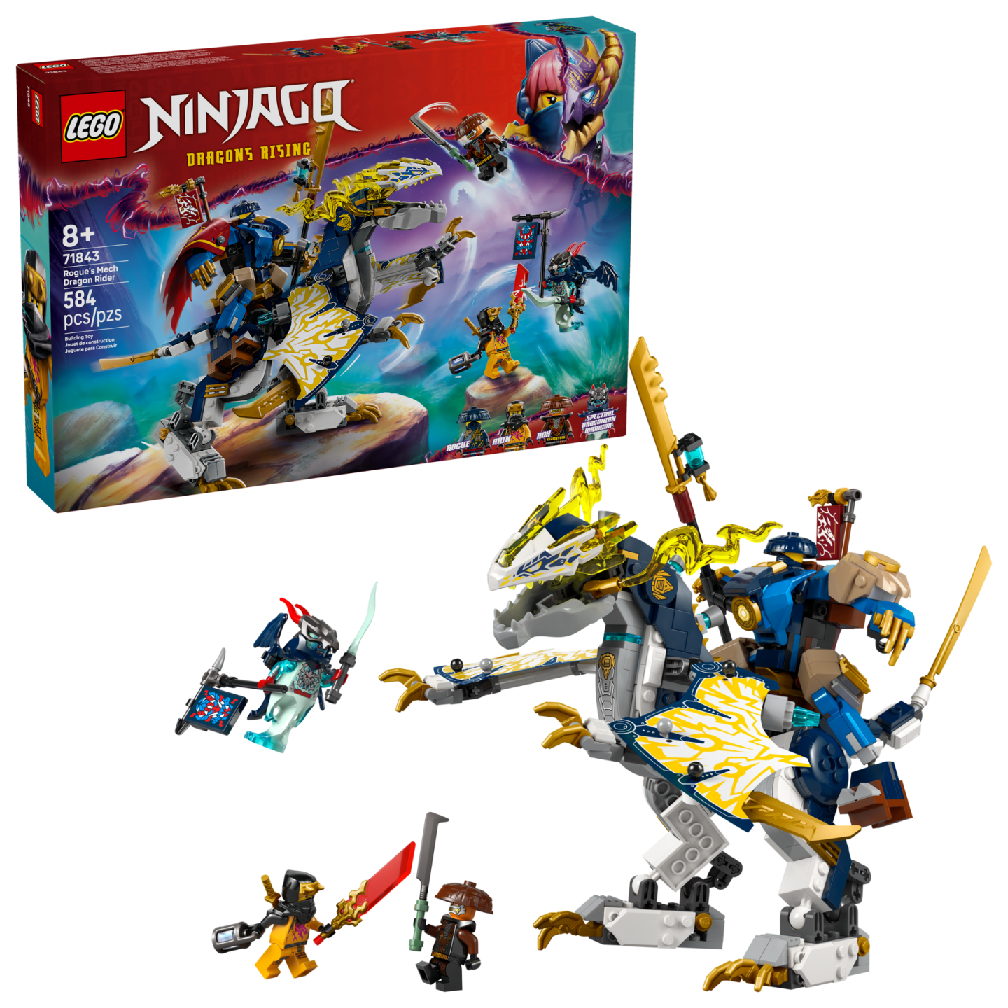 Rogue's mecha drakenrijder — Afbeelding 2