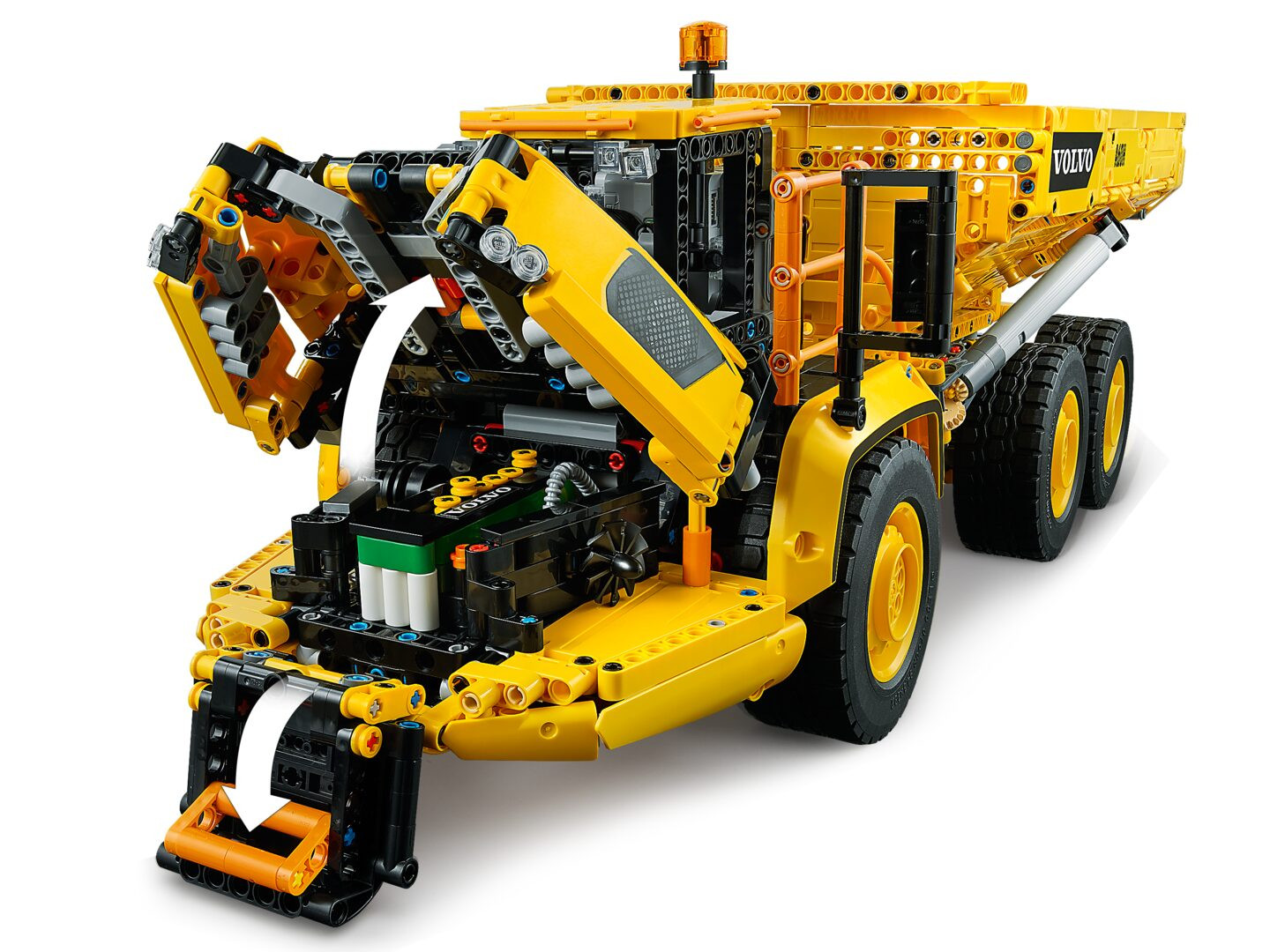 Volvo 6x6 Truck met kieptrailer — Afbeelding 8
