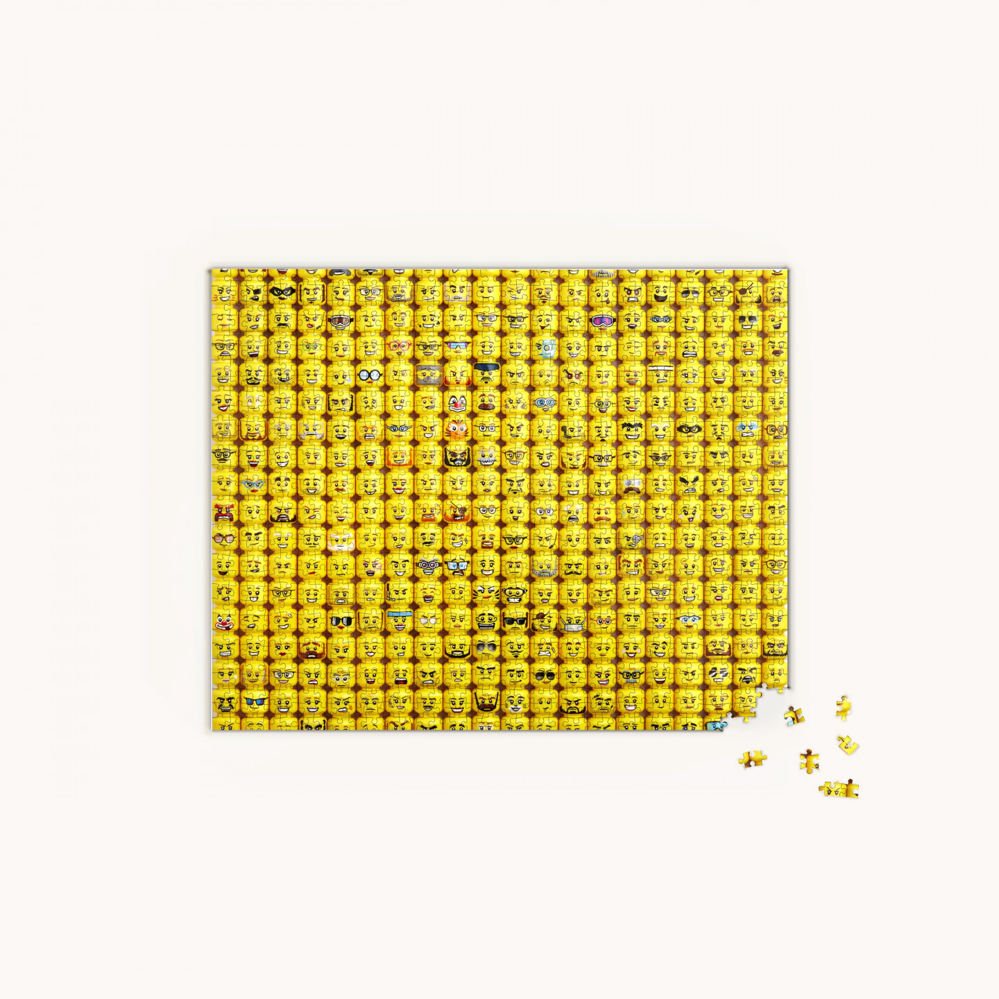 Minifiguurgezichtenpuzzel 1000 stukjes — Afbeelding 2