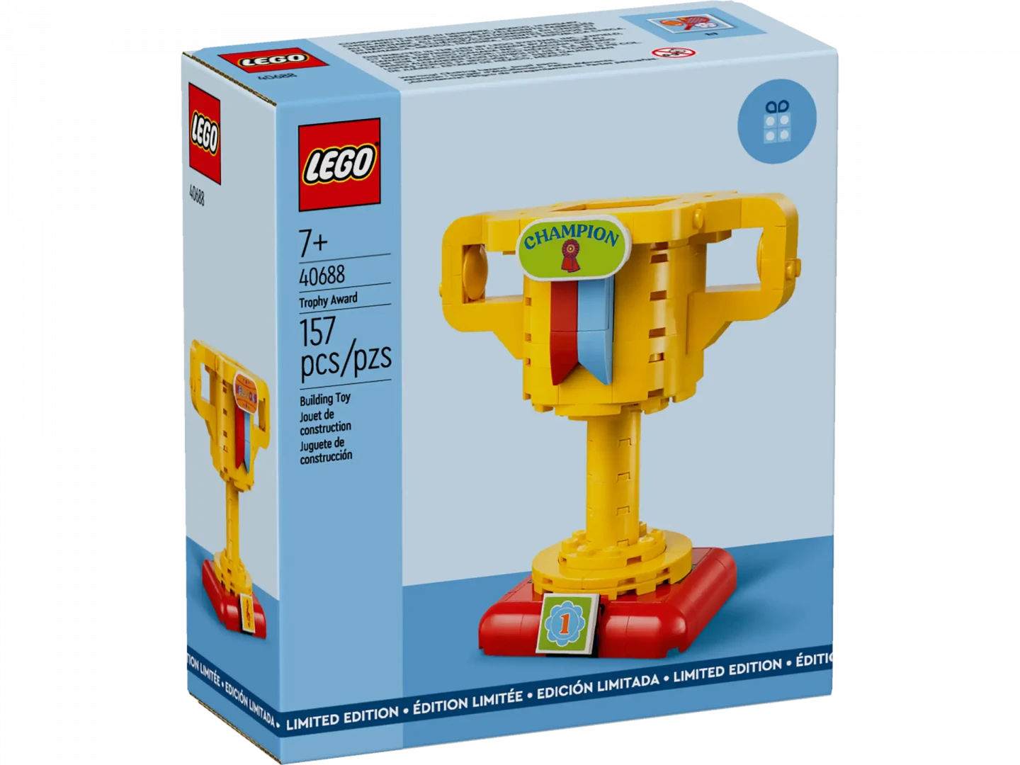 LEGO 40668 Trophy award is nu beschikbaar als GWP