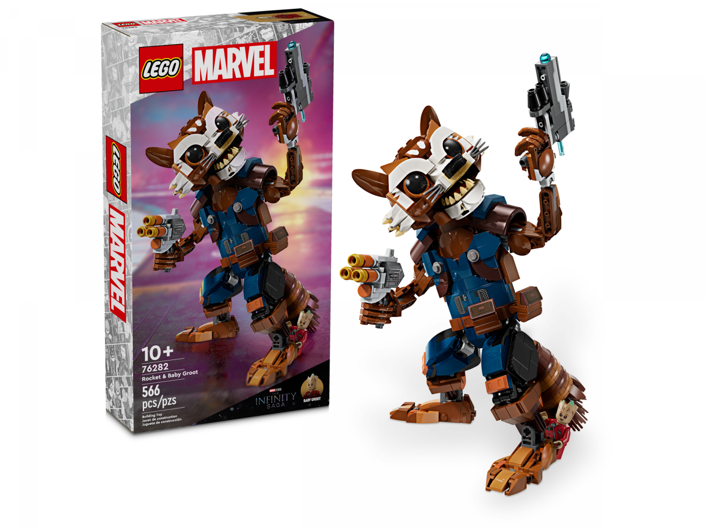 Rocket en Baby Groot — Afbeelding 2