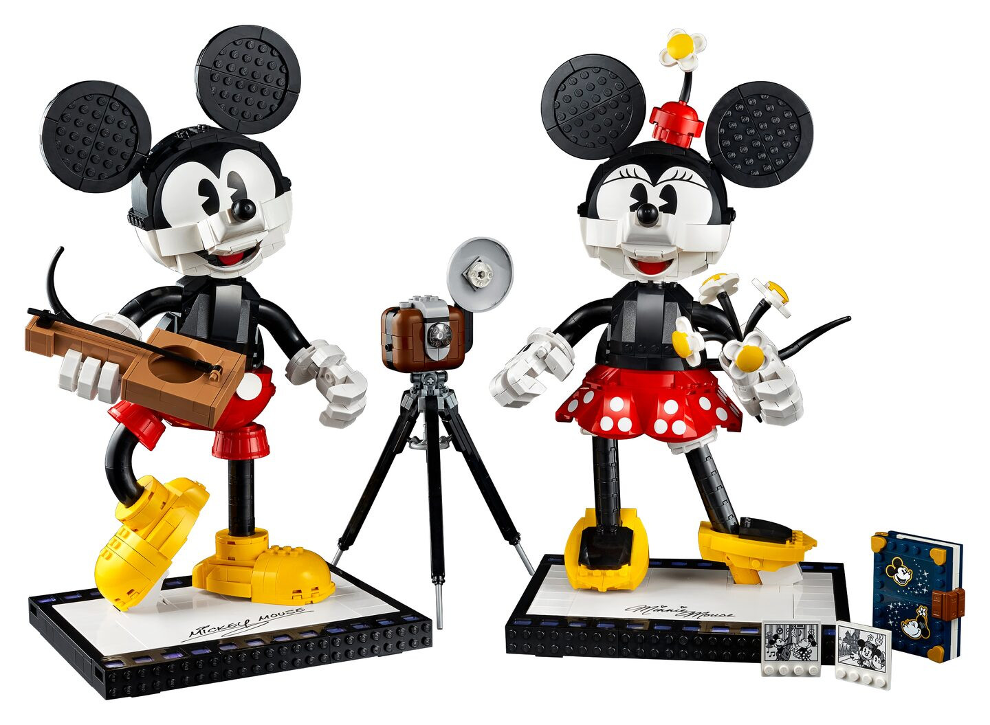 Mickey Mouse & Minnie Mouse personages om zelf te bouwen — Afbeelding 3