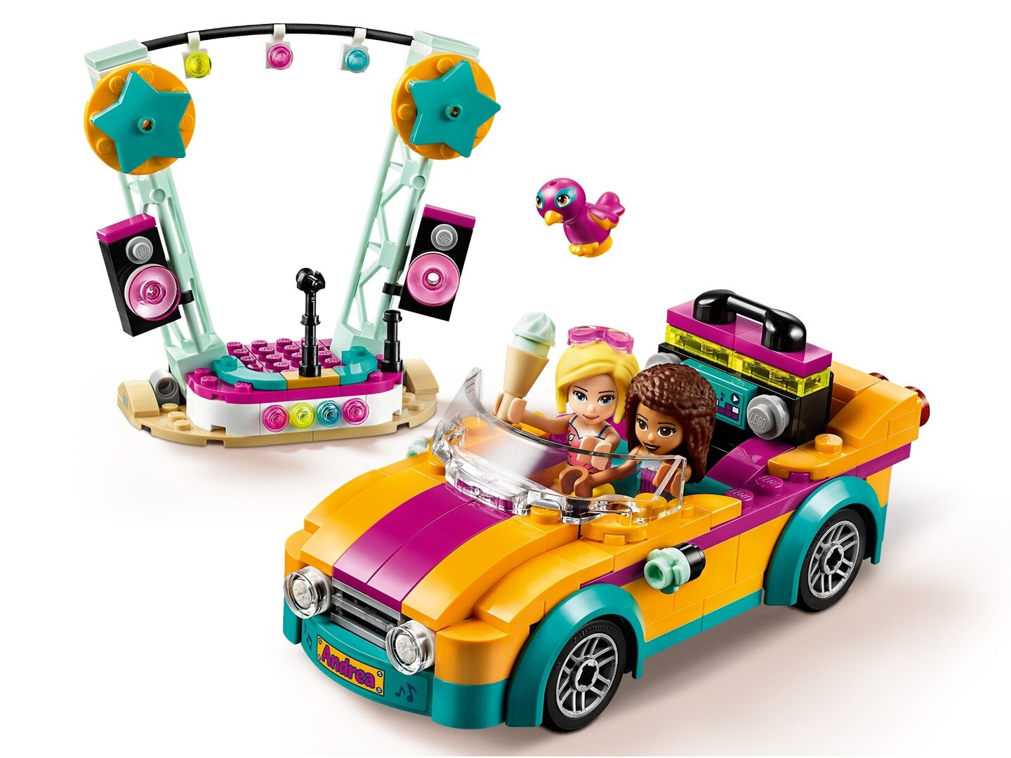 Andrea's auto en podium — Afbeelding 3
