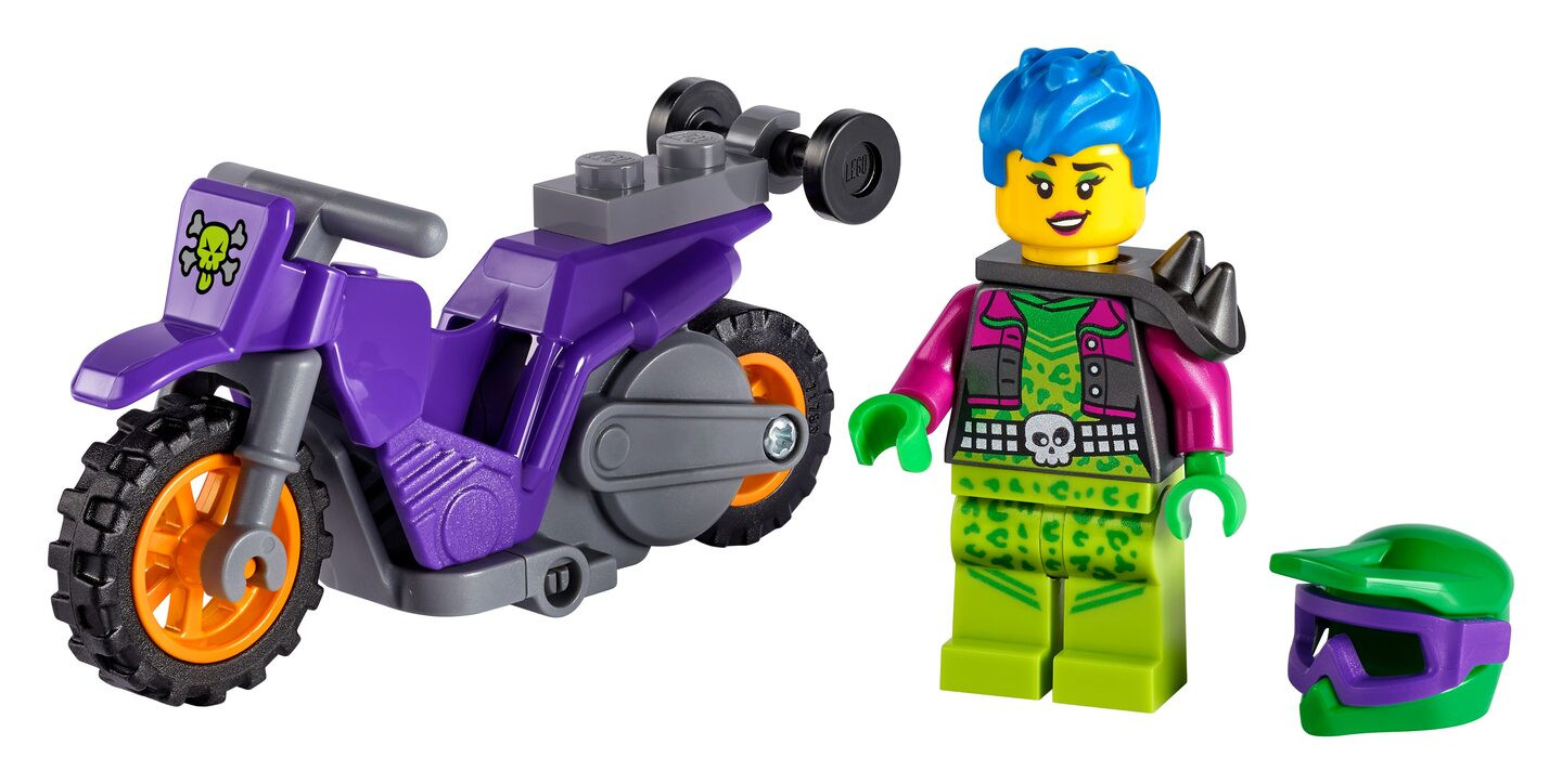 Wheelie stuntmotor — Afbeelding 1