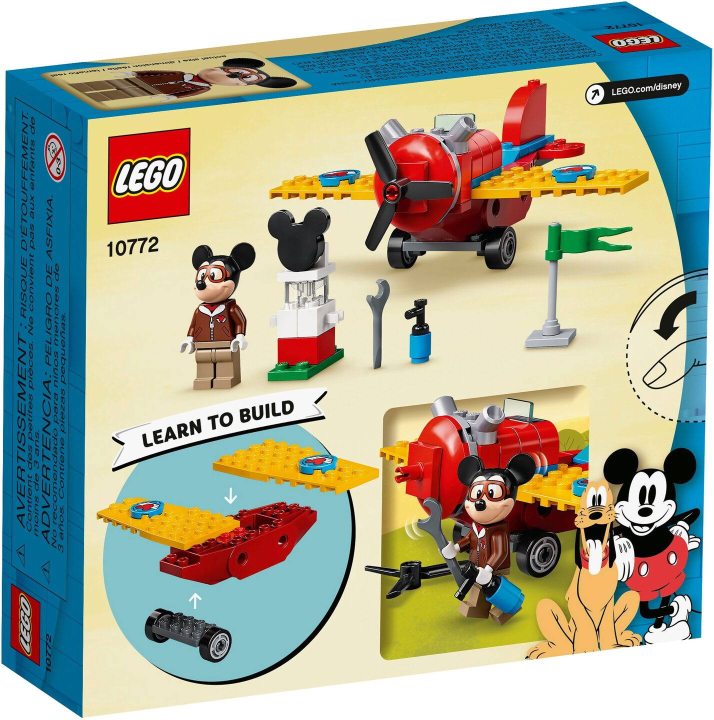 Mickey Mouse propellervliegtuig — Afbeelding 7