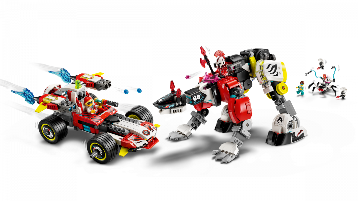 Coopers tijgermecha en Zero's hot rod auto — Afbeelding 5