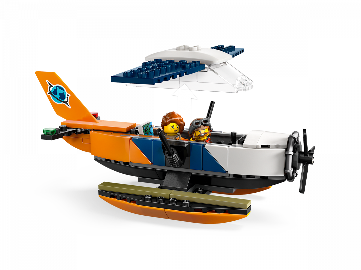 Jungleonderzoekers: watervliegtuig — Afbeelding 4