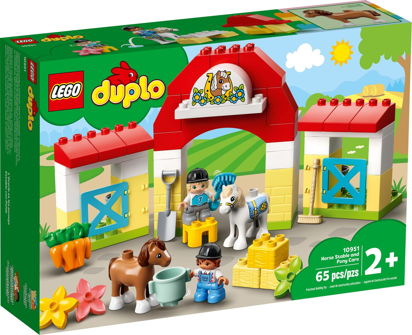 Paardenstal en pony's verzorgen — Afbeelding 2