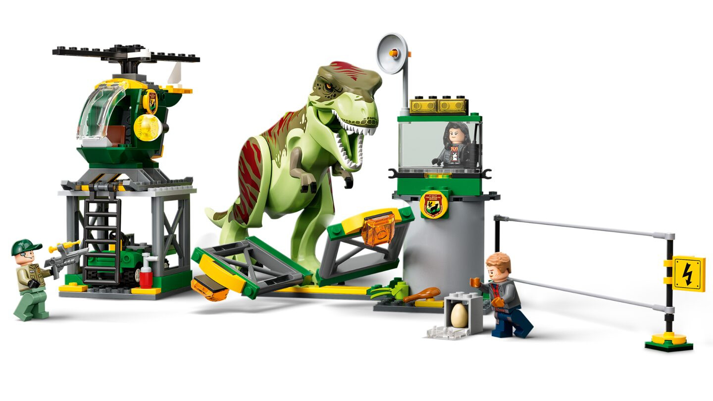 T. rex dinosaurus ontsnapping — Afbeelding 3