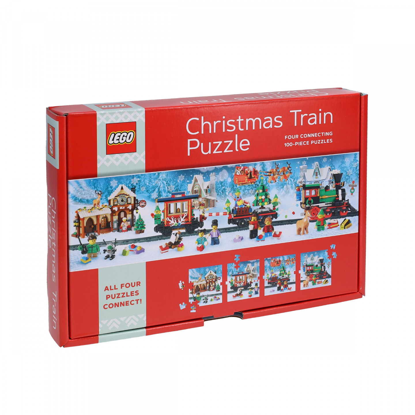 LEGO® Kersttrein puzzel