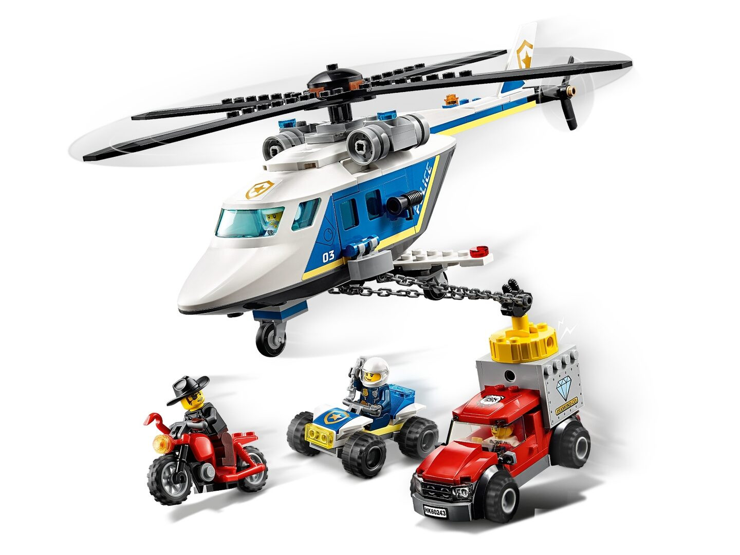 Politiehelikopter achtervolging — Afbeelding 3