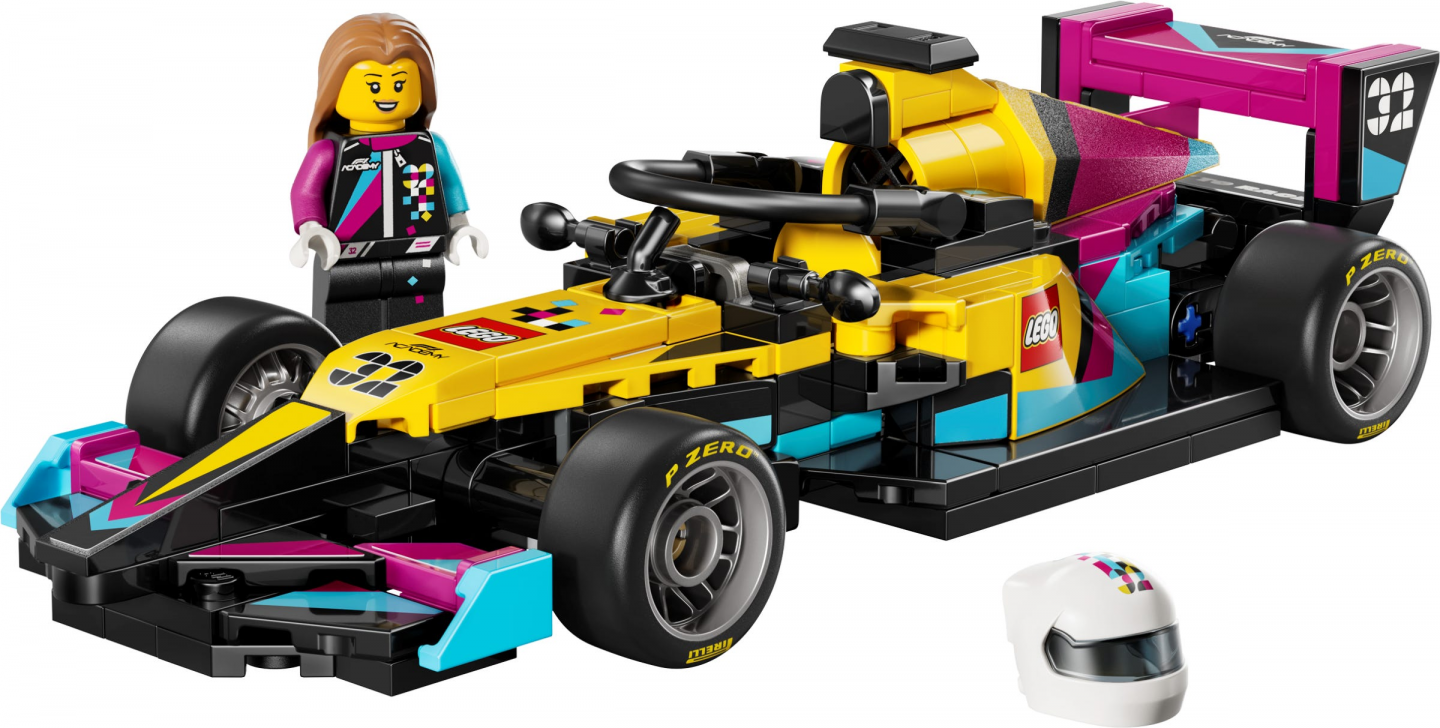 F1 ACADEMY LEGO racewagen