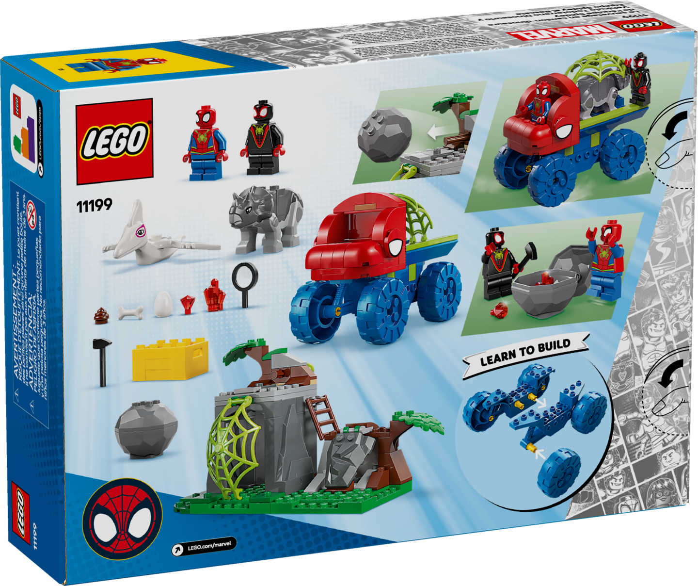 Team Spidey reddingsmissie met dinotruck — Afbeelding 8