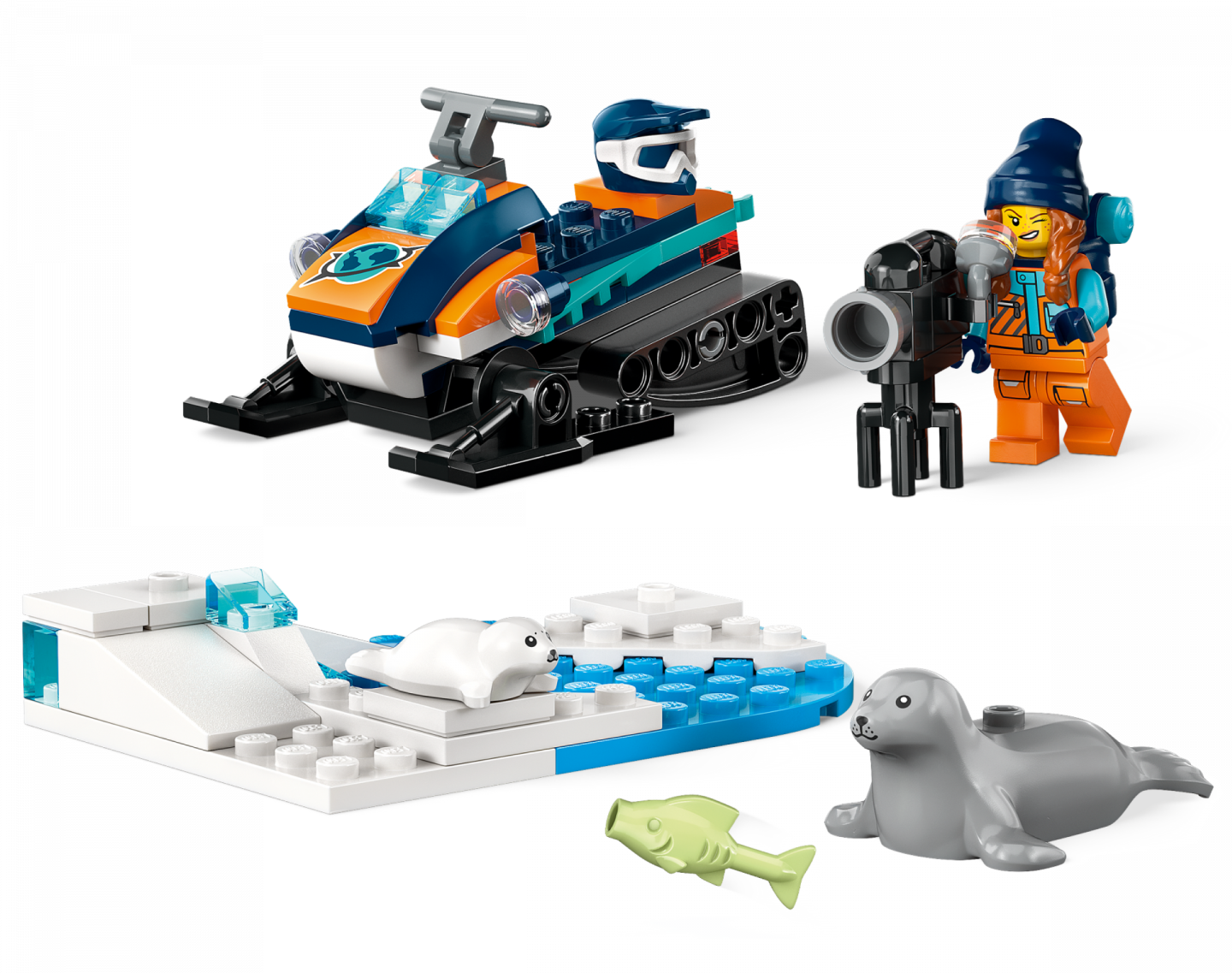 Sneeuwscooter voor poolonderzoek — Afbeelding 3