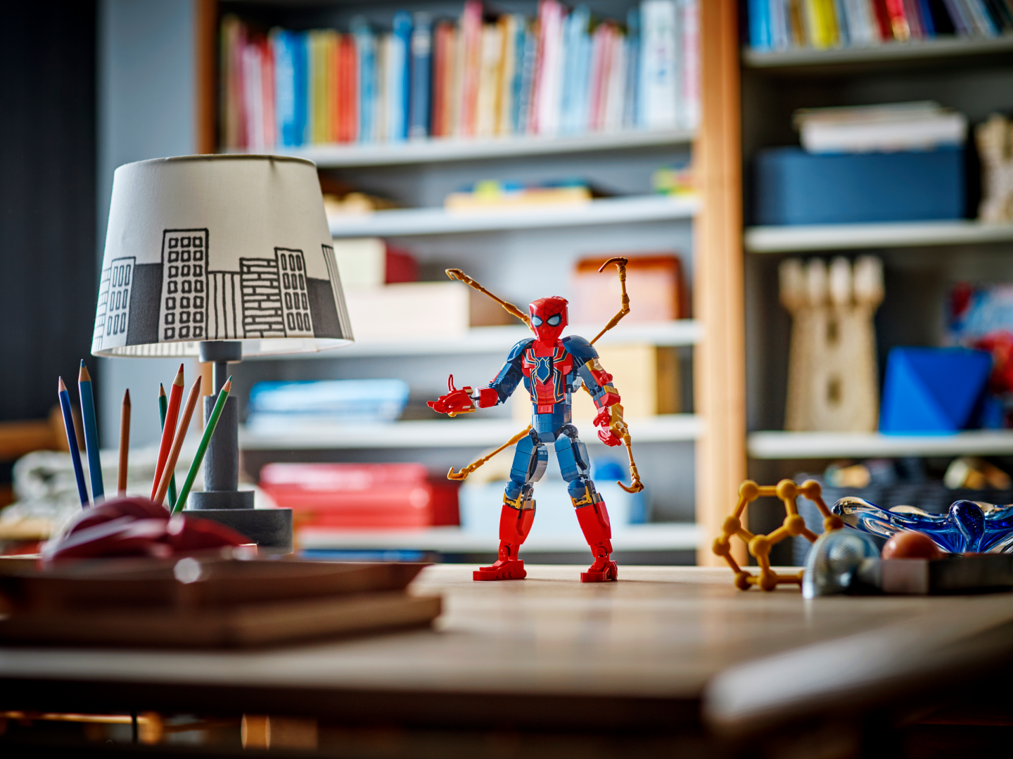 Iron Spider-Man bouwfiguur — Afbeelding 7