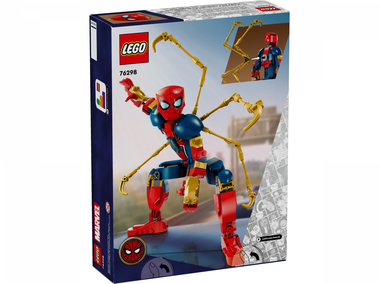 Iron Spider-Man bouwfiguur — Afbeelding 4