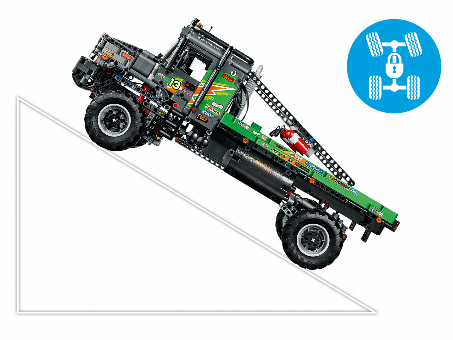 Technic 4x4 Mercedes-Benz Zetros Trial Truck — Afbeelding 5