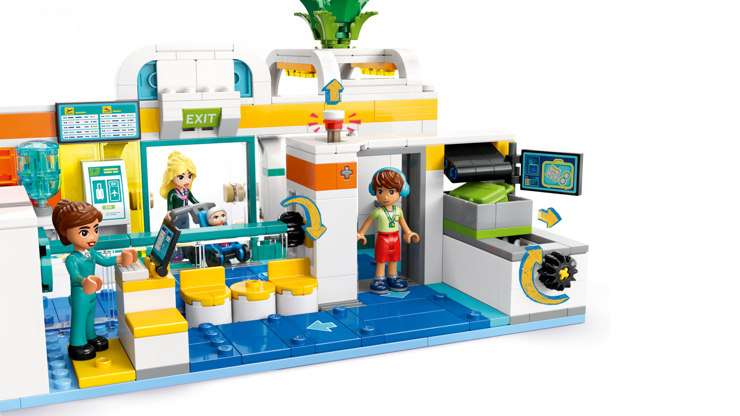 Heartlake City vliegveld en vliegtuig — Afbeelding 7