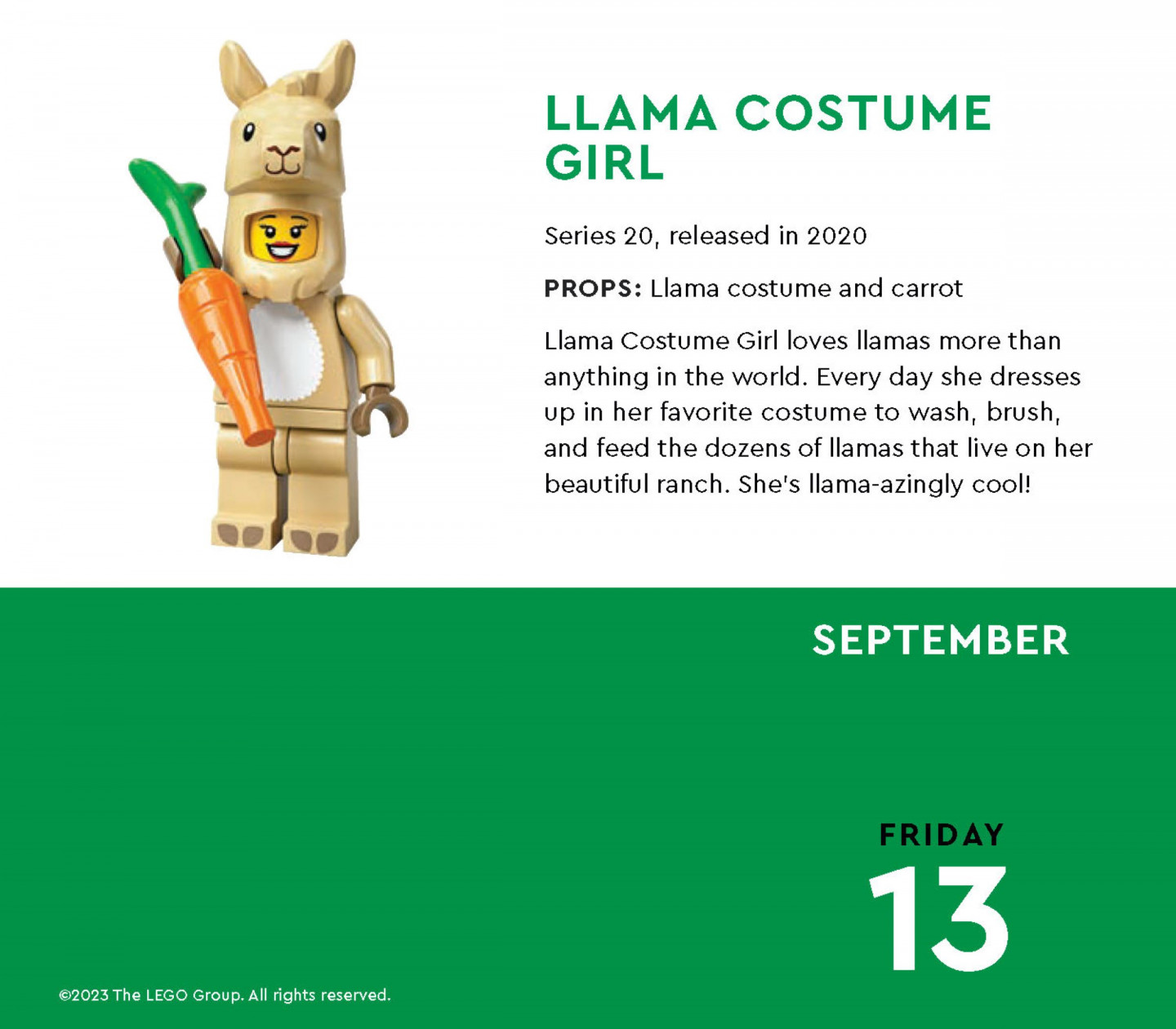 LEGO® Dagkalender 2024: elke dag een minifiguur — Afbeelding 4