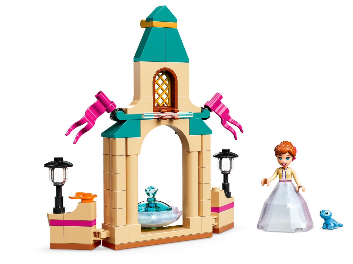 Binnenplaats van Anna's kasteel — Afbeelding 1