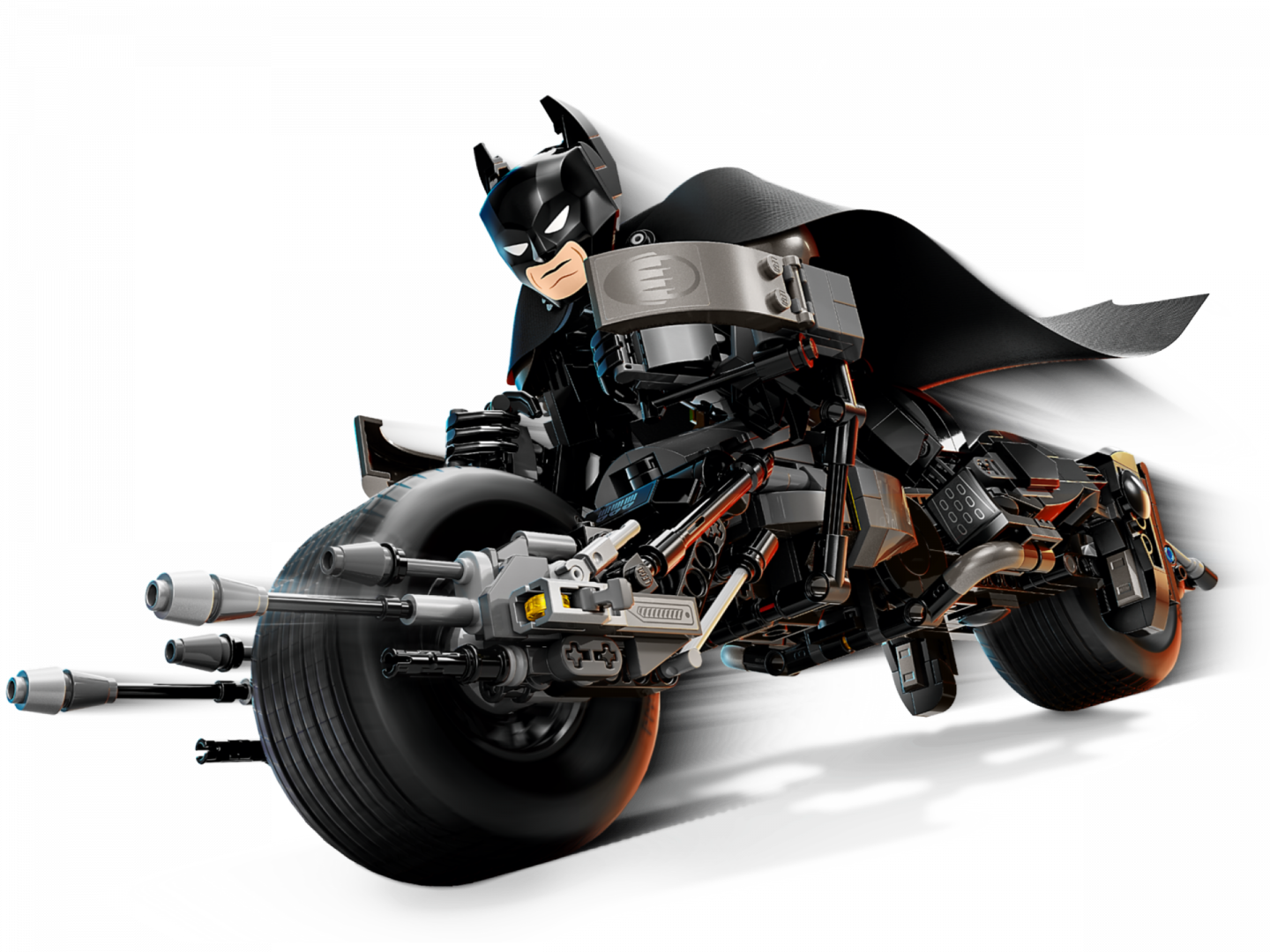 Batman™ bouwfiguur en de Bat-Pod motor — Afbeelding 3
