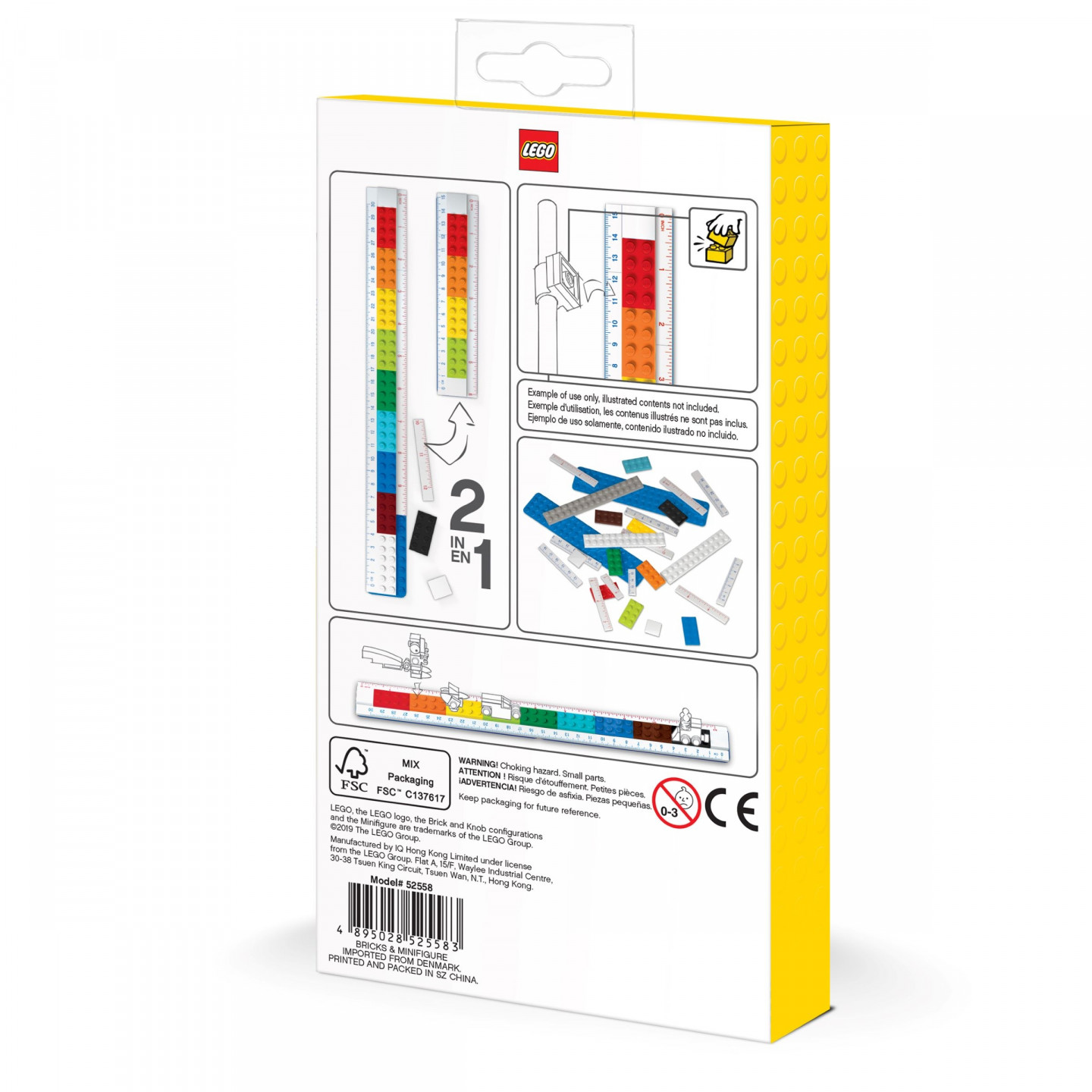2.0 Aanpasbare liniaal met minifiguur — Afbeelding 4