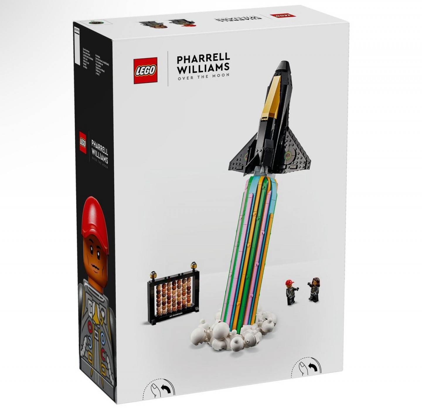 LEGO Icons 10391: Pharrell Williams brengt "Over the Moon" tot leven in een iconische set