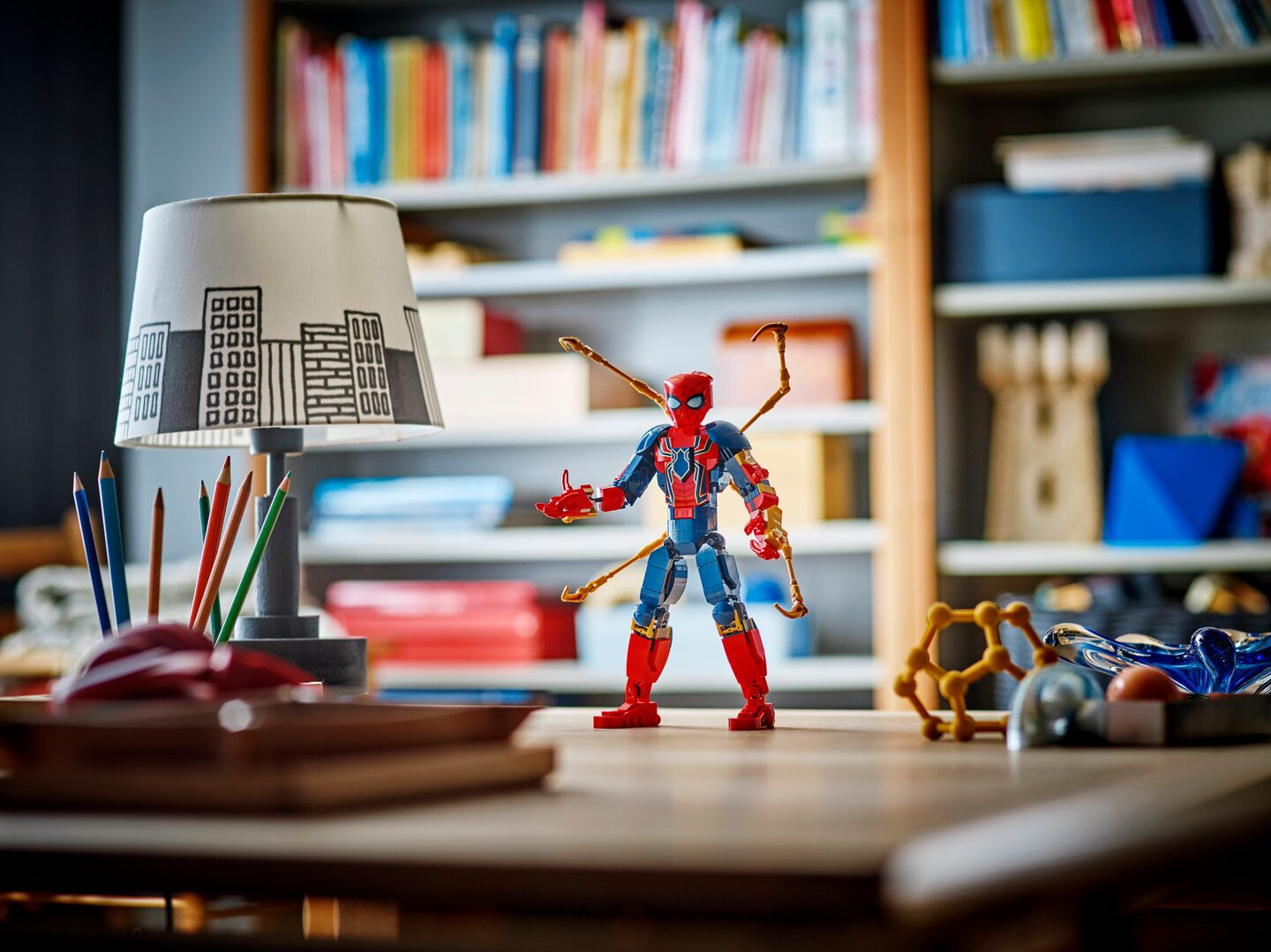 Iron Spider-Man bouwfiguur — Afbeelding 7