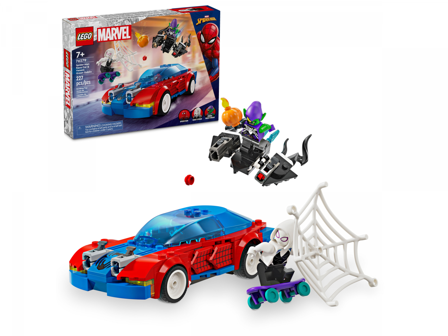 Spider-Man racewagen en Venom Green Goblin — Afbeelding 2