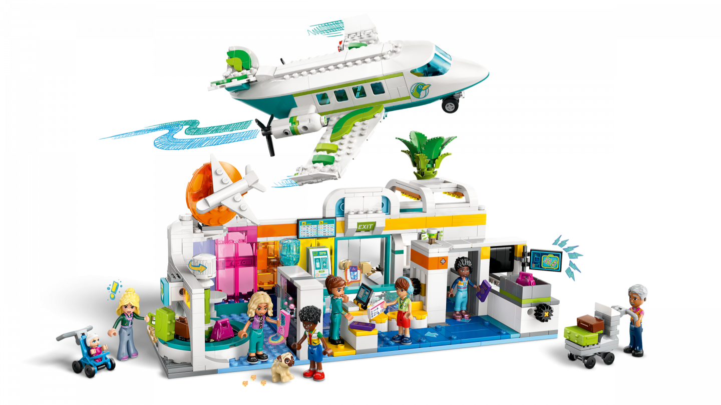 Heartlake City vliegveld en vliegtuig — Afbeelding 3