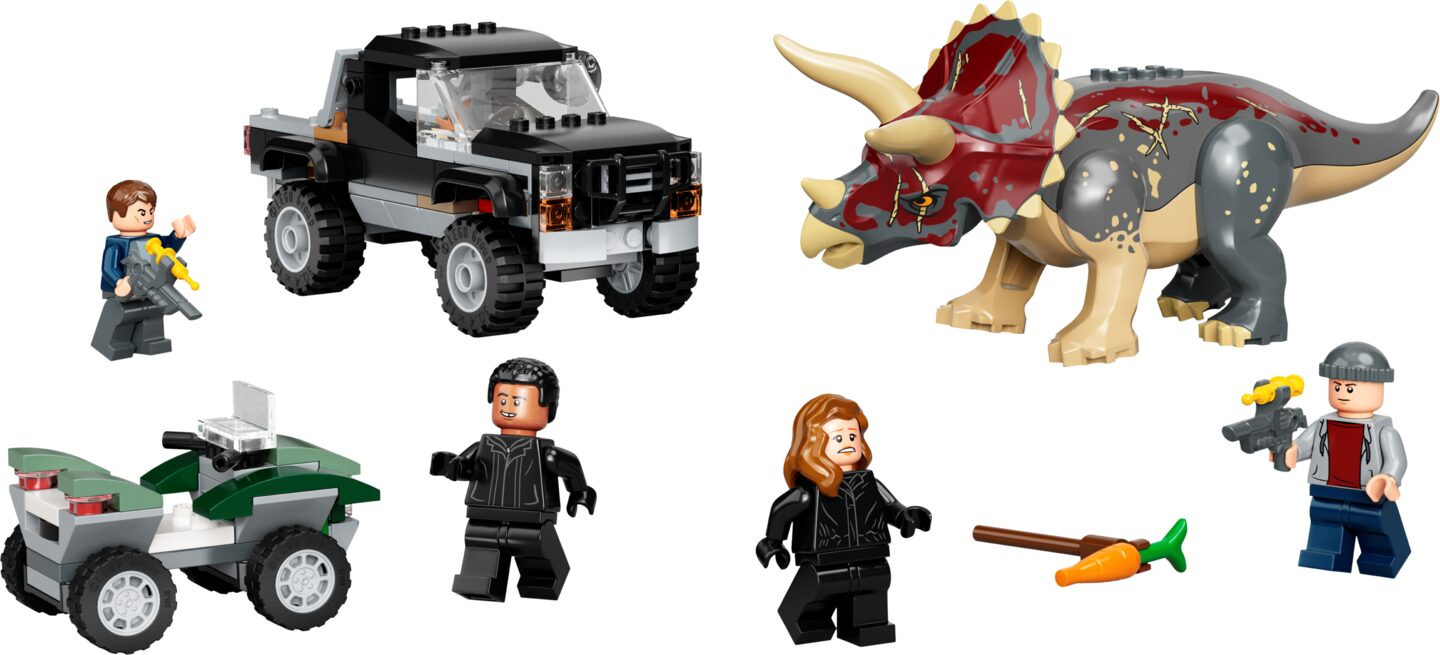 Triceratops pick-up truck hinderlaag — Afbeelding 1