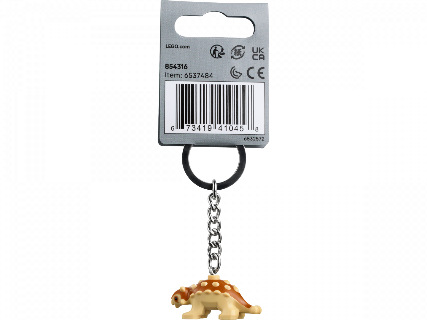 Baby Ankylosaurus sleutelhanger — Afbeelding 3