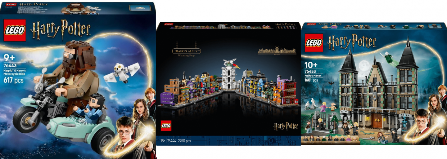 Nieuwe LEGO Harry Potter-sets aangekondigd voor 2025: Eerste beelden onthuld