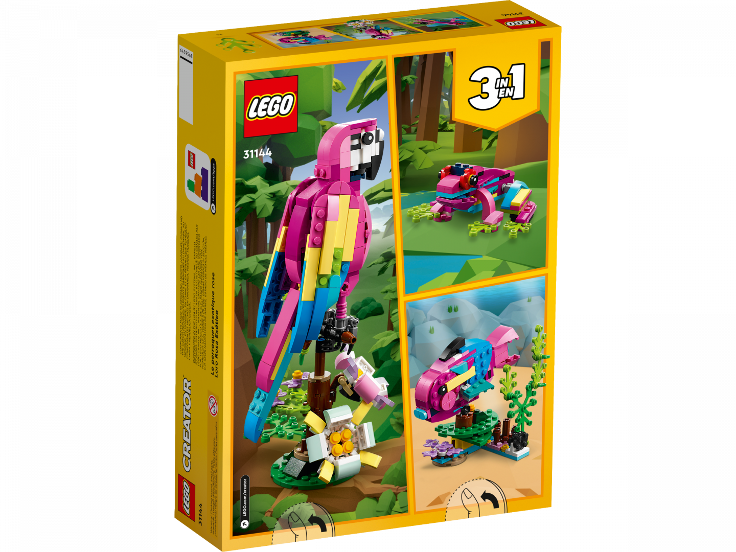 Exotische roze papegaai — Afbeelding 8