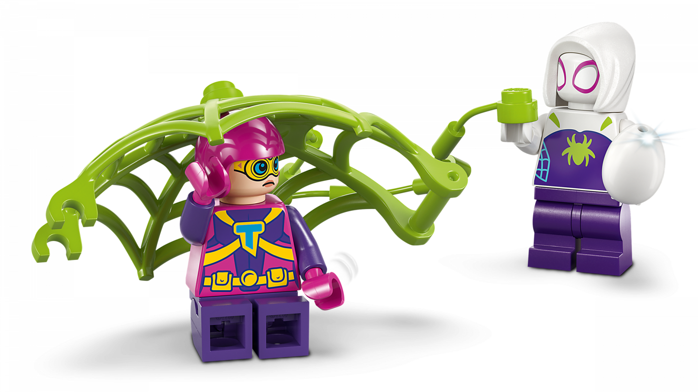 Spidey en Gobby's raptorstrijd bij de boomhut — Afbeelding 5