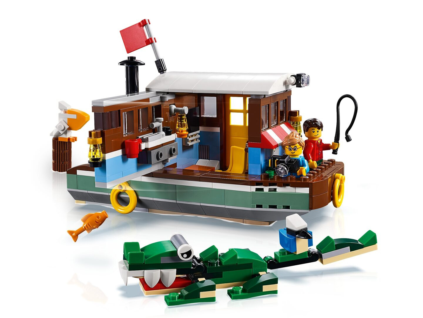 Woonboot aan de rivier — Afbeelding 4