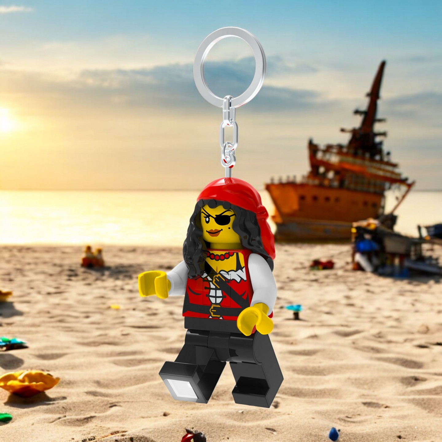 Piratenprinses sleutellampje — Afbeelding 7