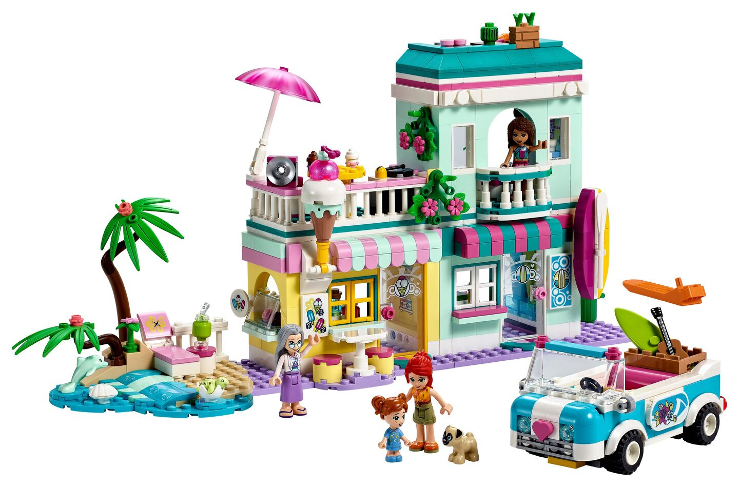 Surfer strandhuis — Afbeelding 1