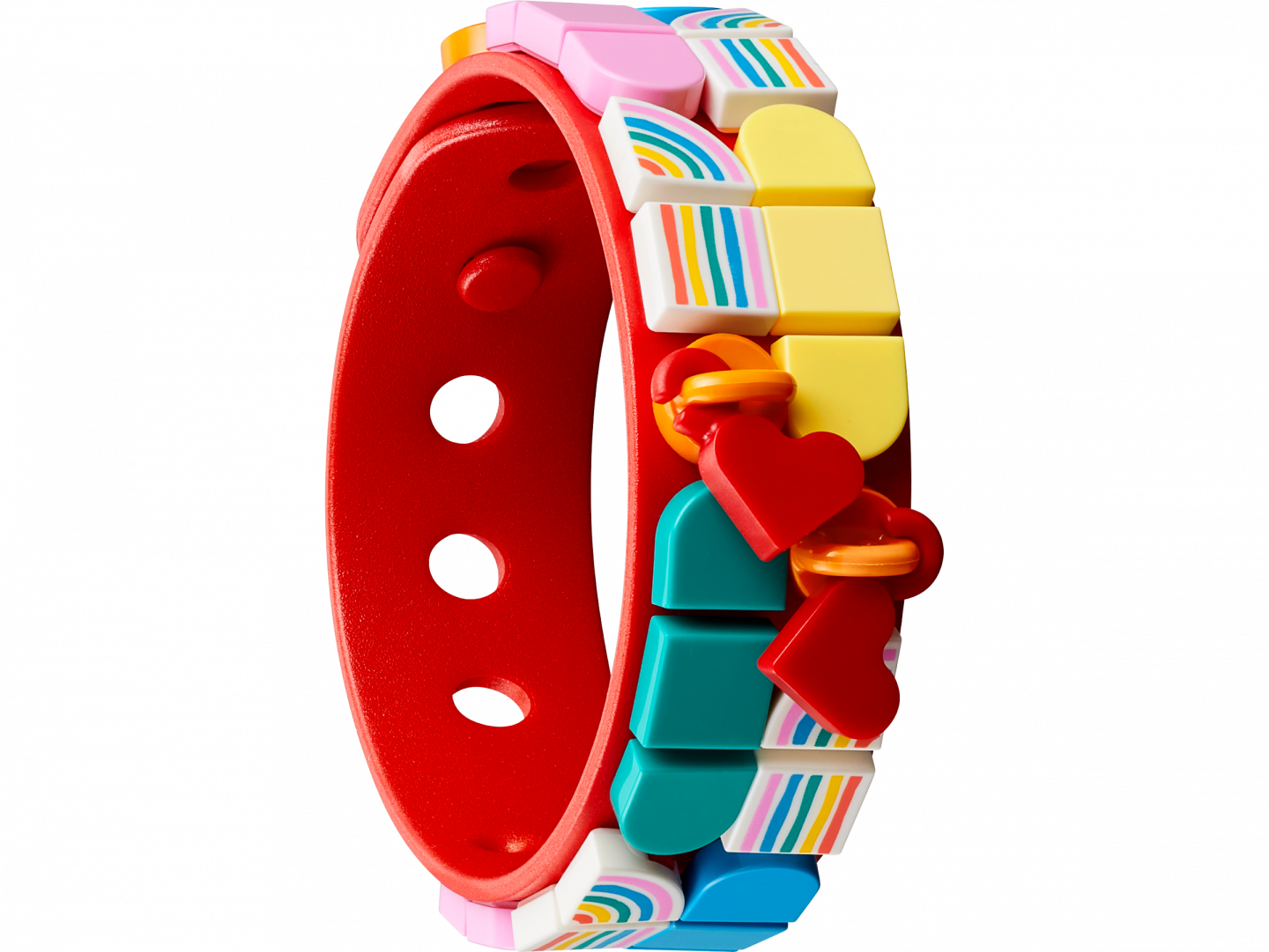Regenboog armband met bedeltjes — Afbeelding 6