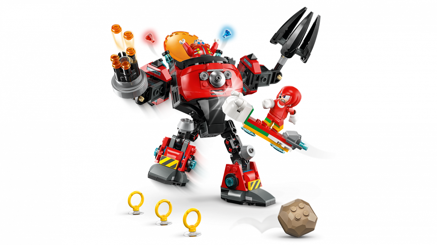 Knuckles vs. Dr. Eggman Egg Crusher mecha — Afbeelding 4