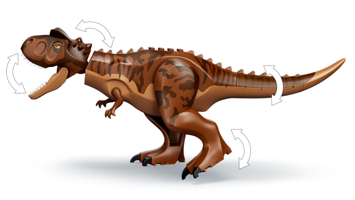 Achtervolging van dinosaurus Carnotaurus — Afbeelding 8