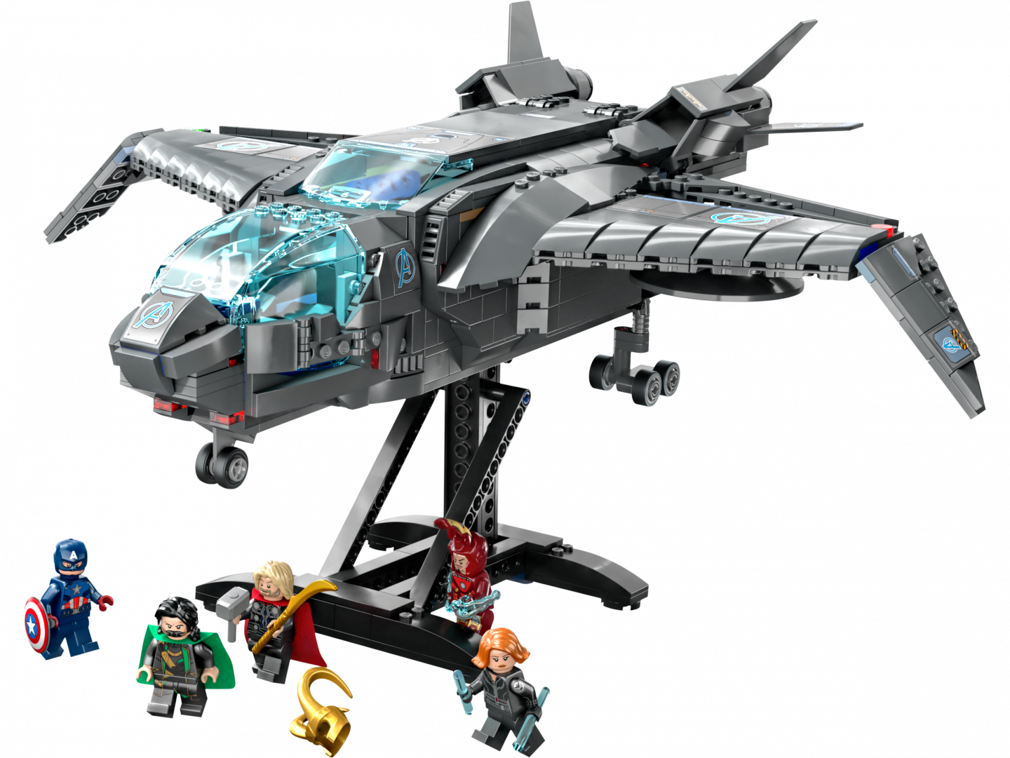 De Avengers Quinjet