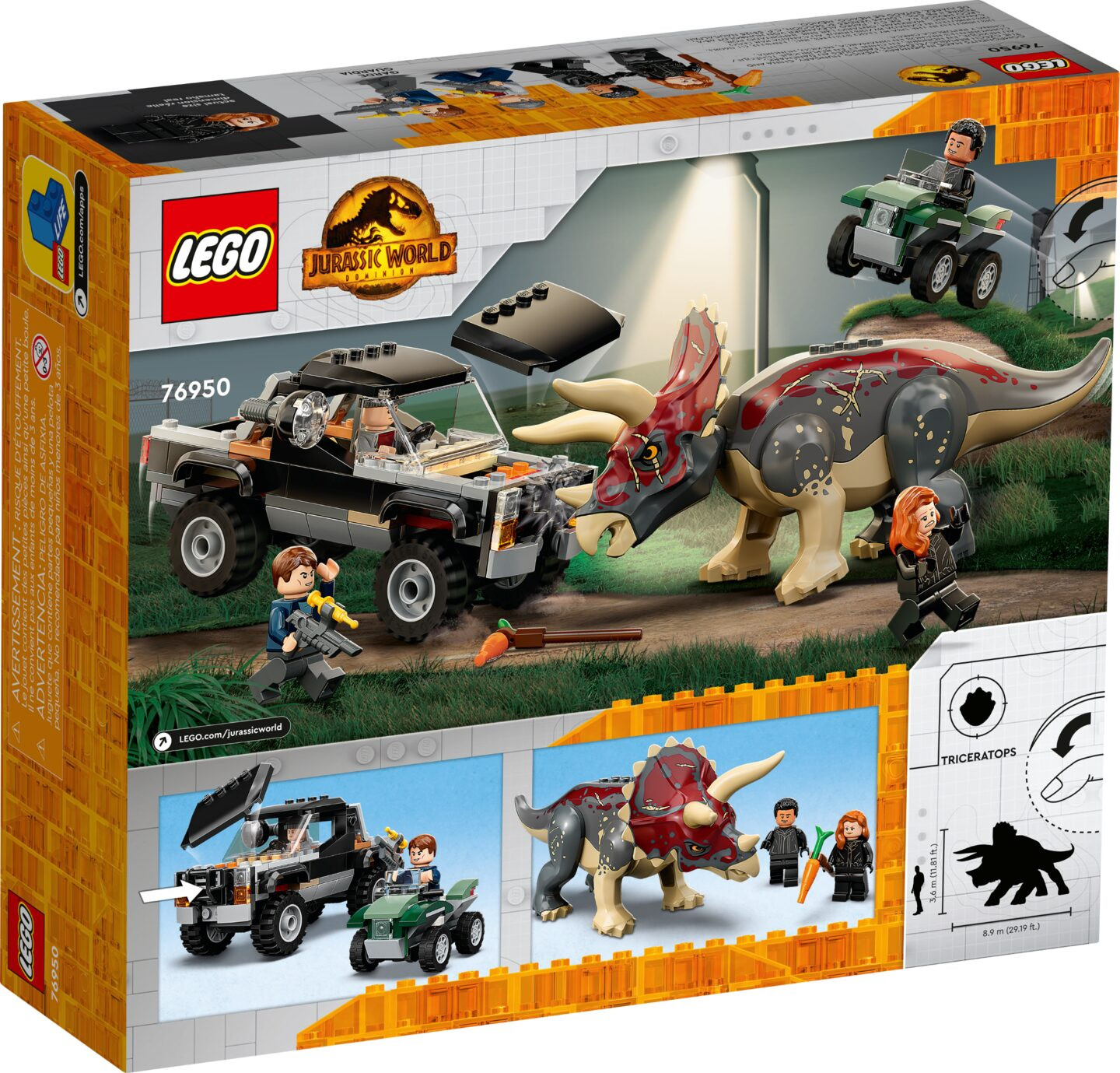 Triceratops pick-up truck hinderlaag — Afbeelding 8