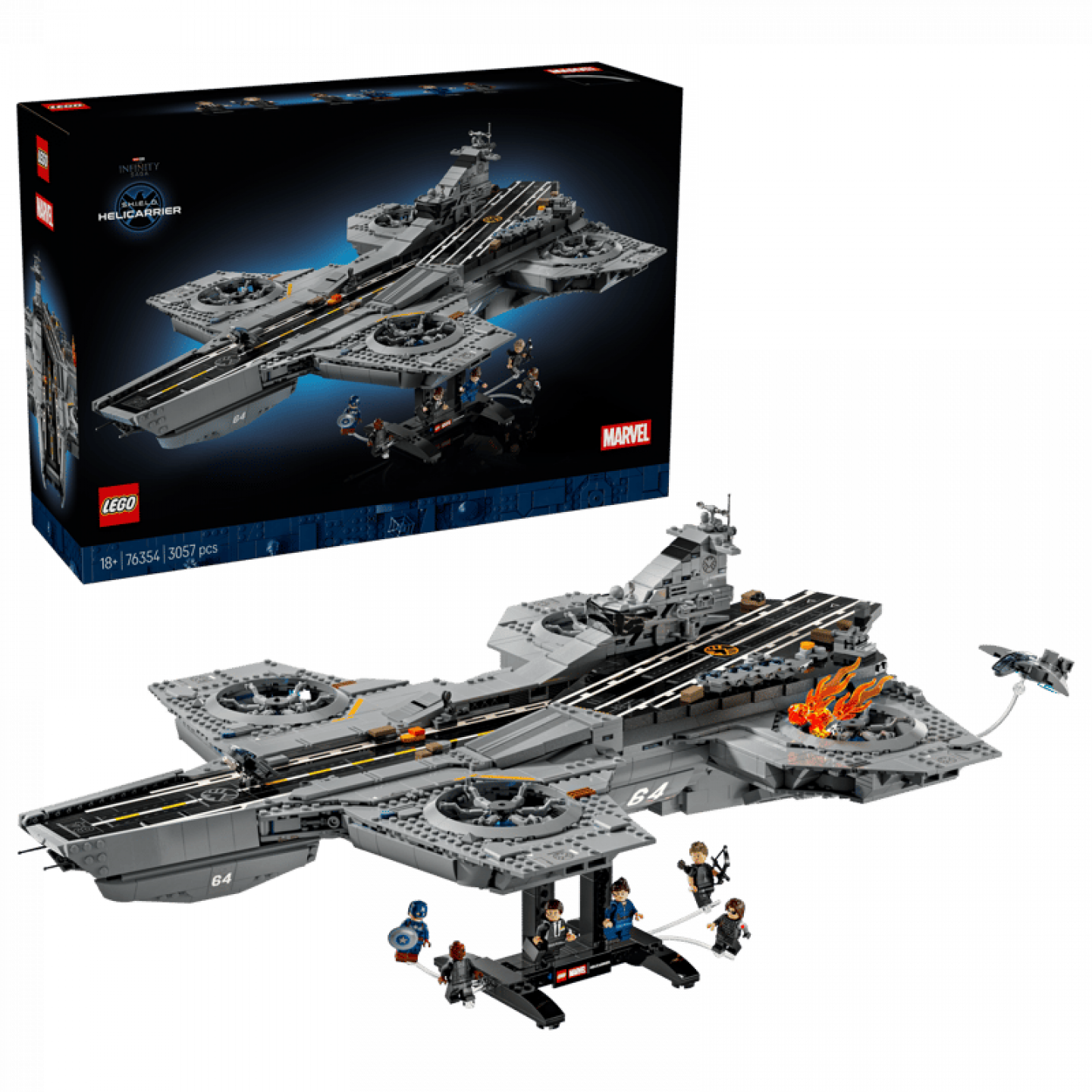 LEGO Marvel 76354 S.H.I.E.L.D. Helicarrier nu beschikbaar voor pre-order
