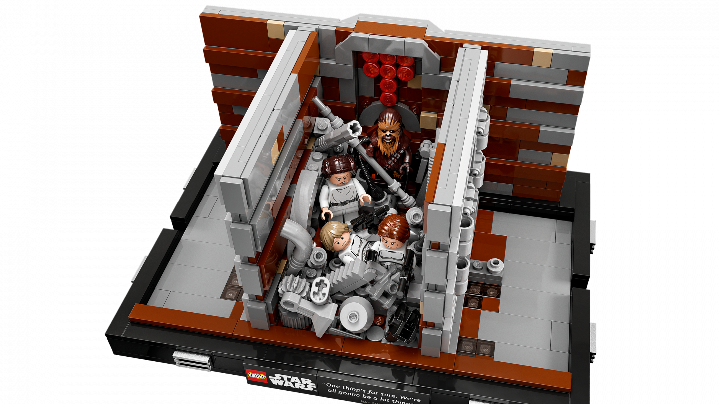 Death Star™ Afvalpers diorama — Afbeelding 3